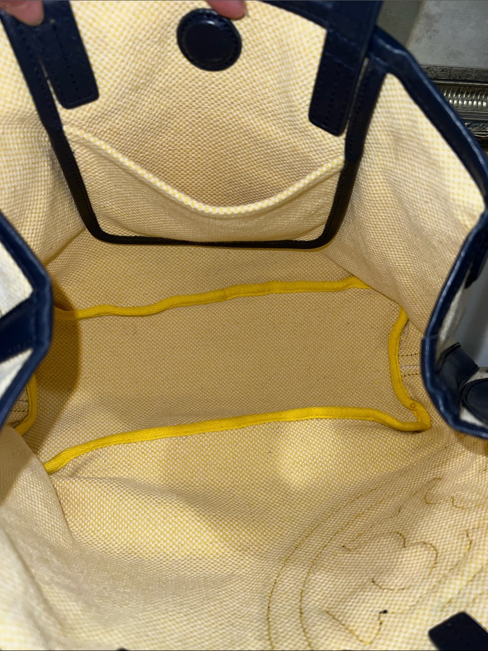 Tory Burch Lonnie Canvas Tote - Picture 13 of 14